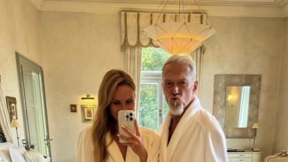 FOTO: Viktor Dyk se oženil na zámku Mcely.