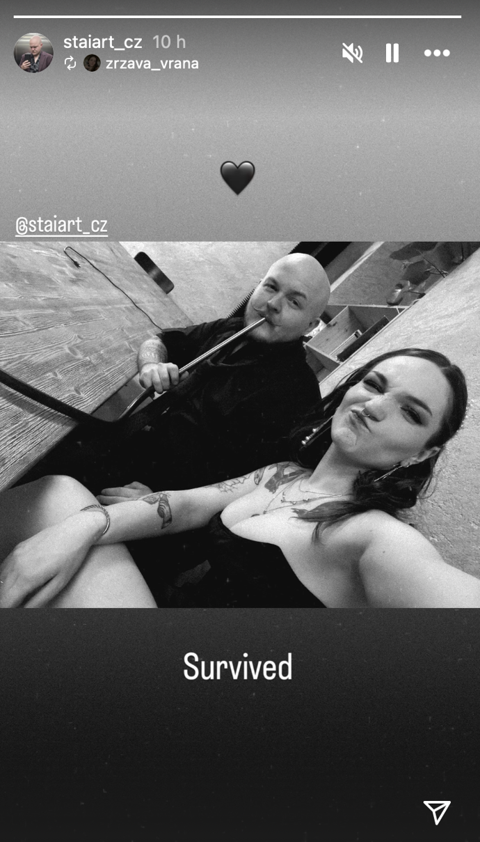 FOTO: Artur Štaidl s partnerkou. – stránka 15