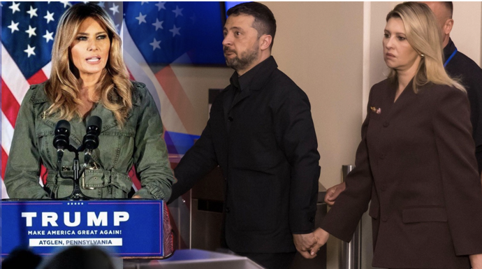Foto k tématům Melania Trump, Olena Zelenská
