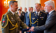Roman Hyťha a prezident Petr Pavel.