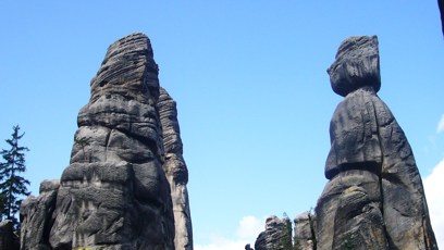 FOTO: Starosta a starostová, Adršpašsko-teplické skály.