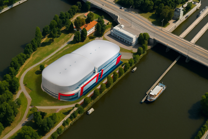 FOTO: Vizualizace nové haly na Štvanici. – stránka 3