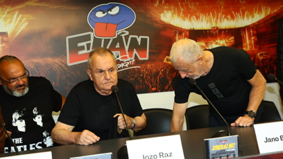 FOTO: Kapela Elán a Jožo Ráž.