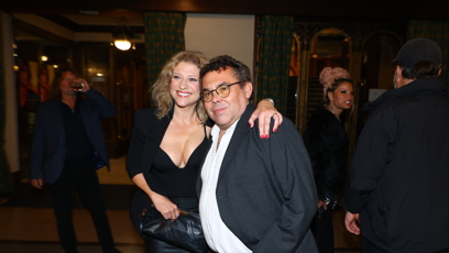 FOTO: Jitka Ježková a Radim Kalvoda se dobře bavili.