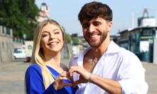 Lu Jambor s přítelkyní Aničkou.