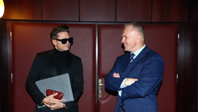 FOTO: Hudebník Ondřej Brzobohatý u soudu.