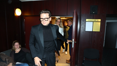 FOTO: Ondřej Brzobohatý opouští soudní síň.