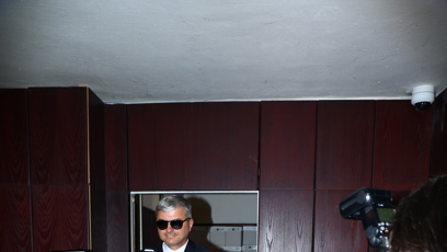 FOTO: Ondřej Brzobohatý opouští soudní síň.