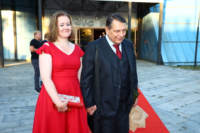 FOTO: Jiří Paroubek a jeho partnerka Gabriela.