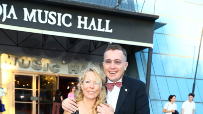 FOTO: Roman Šmucler s partnerkou.