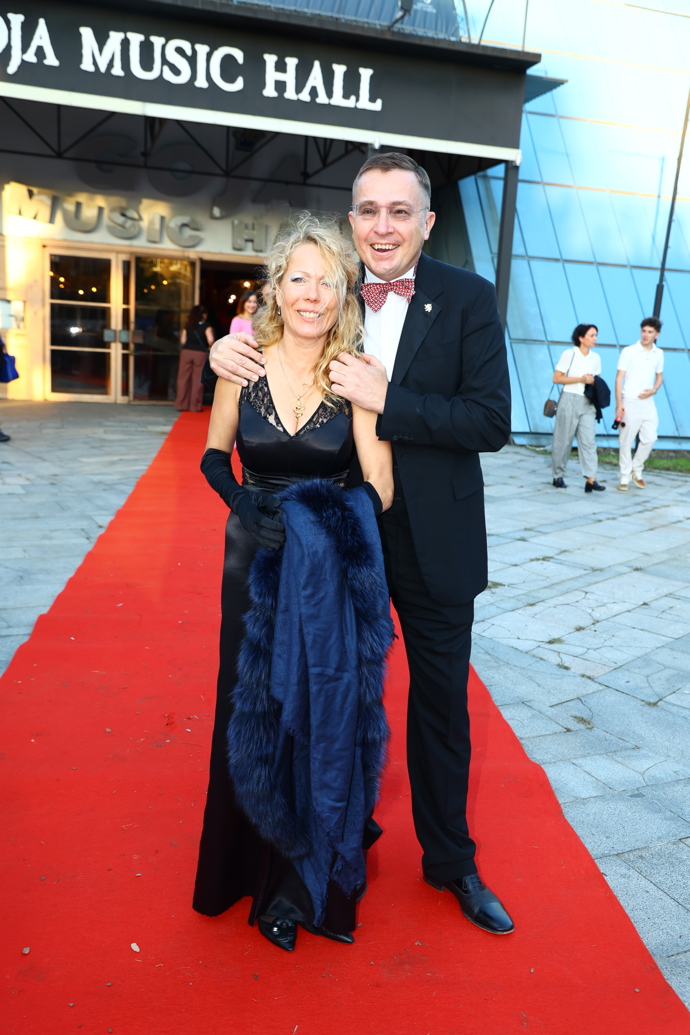 FOTO: Roman Šmucler s partnerkou.