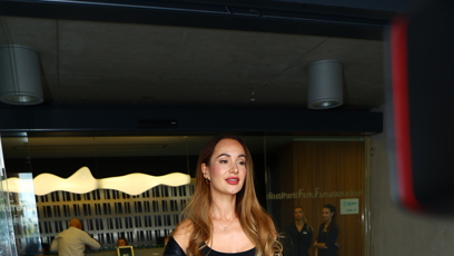 FOTO: Karolína na otevření největší zubní kliniky v ČR.