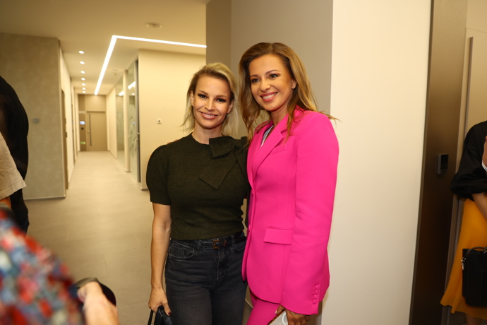 FOTO: Petra Svoboda a Inna Puhájková na akci.