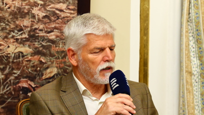 FOTO: Petr Pavel v Lánech.