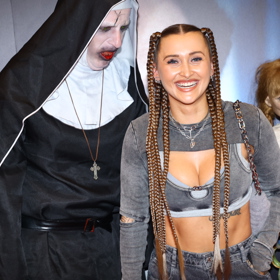 Raperka Sharlota vyrazila na premiéru v dlouhých a početných copáncích. 