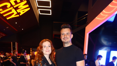 FOTO: Karel Kašák s partnerkou Kateřinou Bláhovou.
