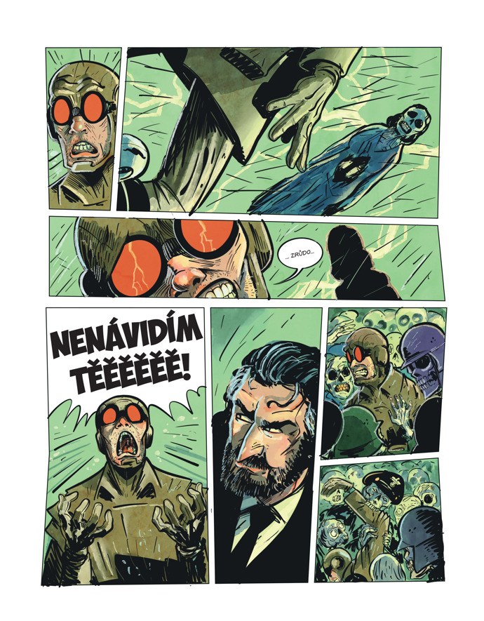 FOTO: Pérák ožívá v novém komiksu v pražských reáliích. – stránka 6