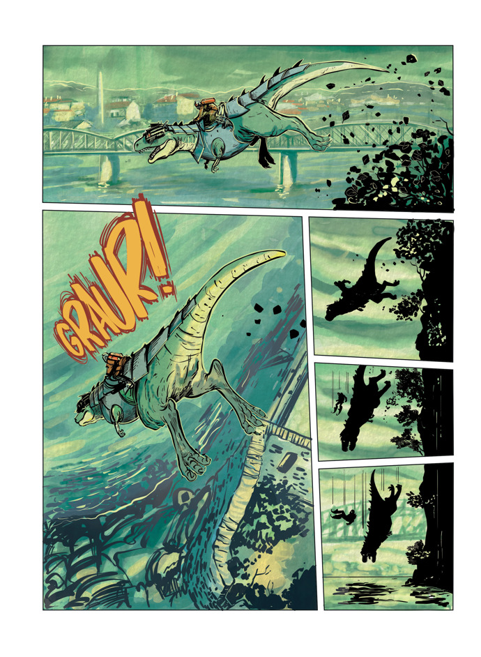 FOTO: Pérák si osedlá dinosaury. – stránka 4