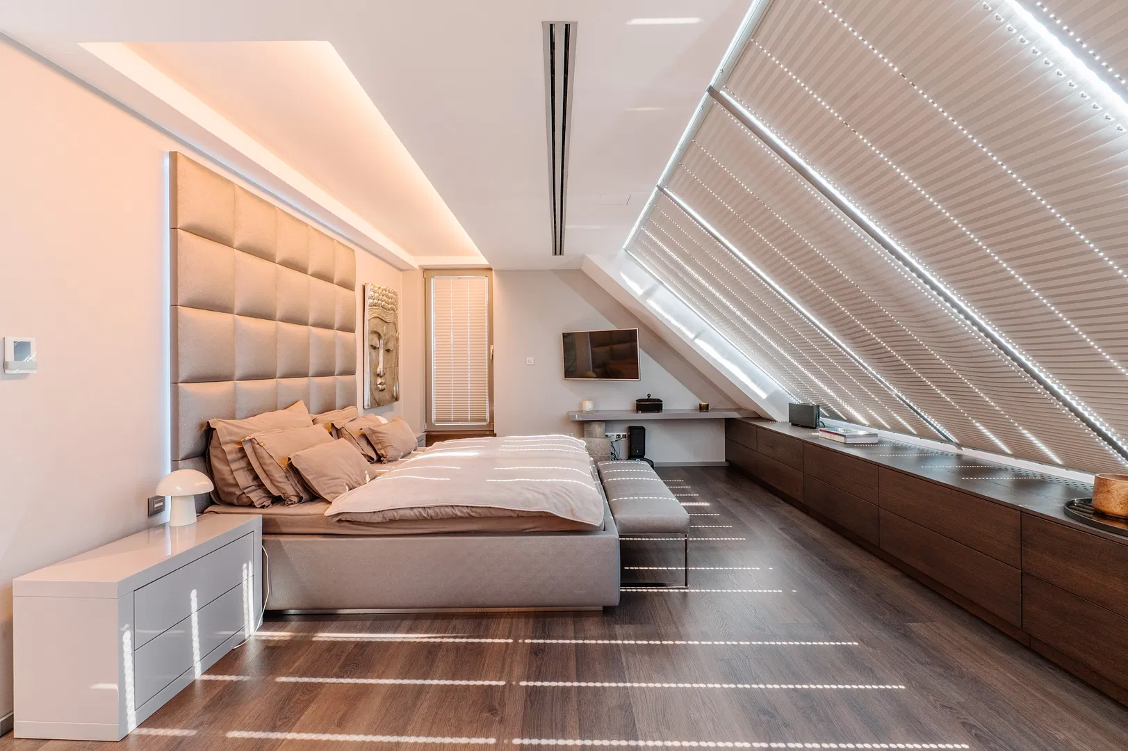 FOTO: Ložnice Dominiky Cibulkové a Michala Navary.