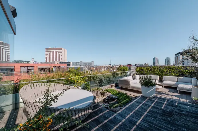 FOTO: Výhled z mezonetového bytu. – stránka 17