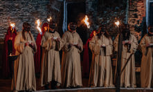 Tajemné masky, intriky a mystika zahalily Křivoklát. 