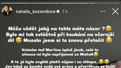 FOTO: K dramatu na vile se vyjádřila Natálie Kočendová.