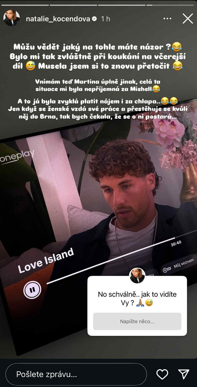 FOTO: K dramatu na vile se vyjádřila Natálie Kočendová. – stránka 2