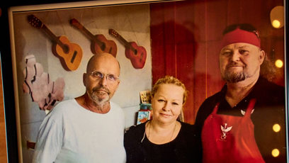 FOTO: Zdeněk Pohlreich s Michalem a jeho manželkou Zuzanou.