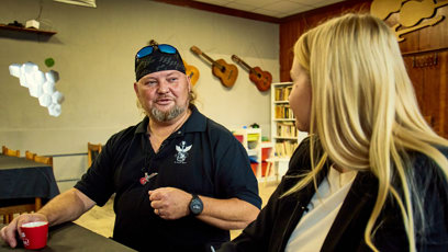 FOTO: Michal během rozhovoru pro eXtra.cz.