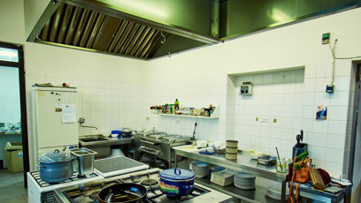 FOTO: Kuchyně v restauraci Nádražka.