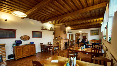 FOTO: Interiér restaurace Letovský statek.