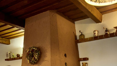 FOTO: Letovský statek má i krb.