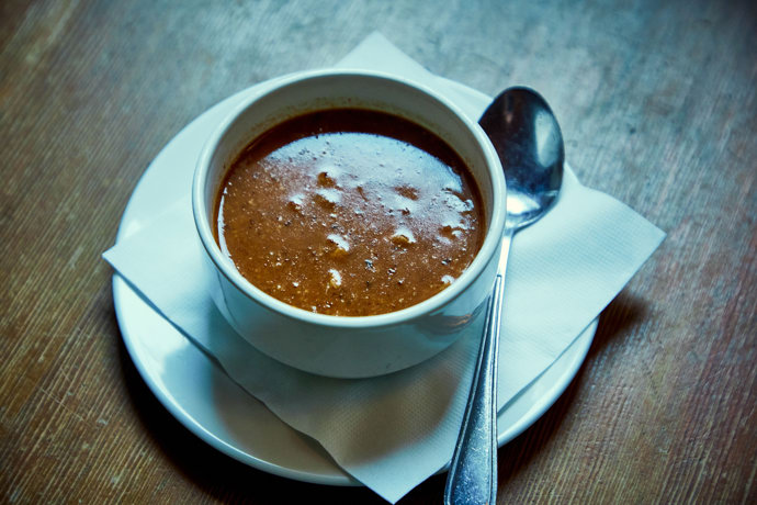 FOTO: Dršťková polévka. – stránka 13