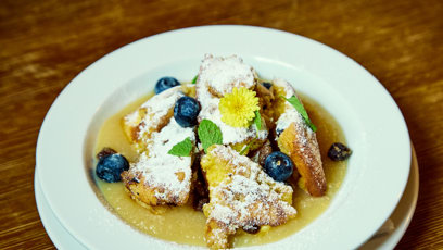 FOTO: Císařský trhanec s jablečným pyré byl perfektní sladkou tečkou.