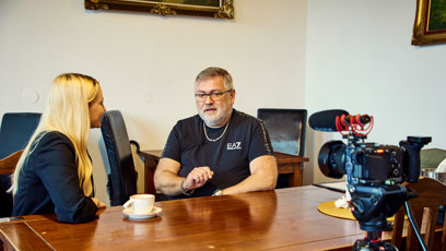 FOTO: Ludvík během rozhovoru pro eXtra.cz.