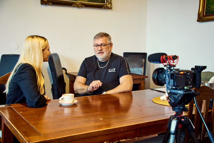 FOTO: Ludvík během rozhovoru pro eXtra.cz. – stránka 8
