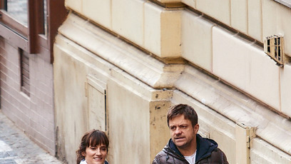 FOTO: Jiří Mádl se svou partnerkou a synem.