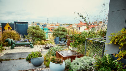 FOTO: Zahrada nabízí krásný výhled.