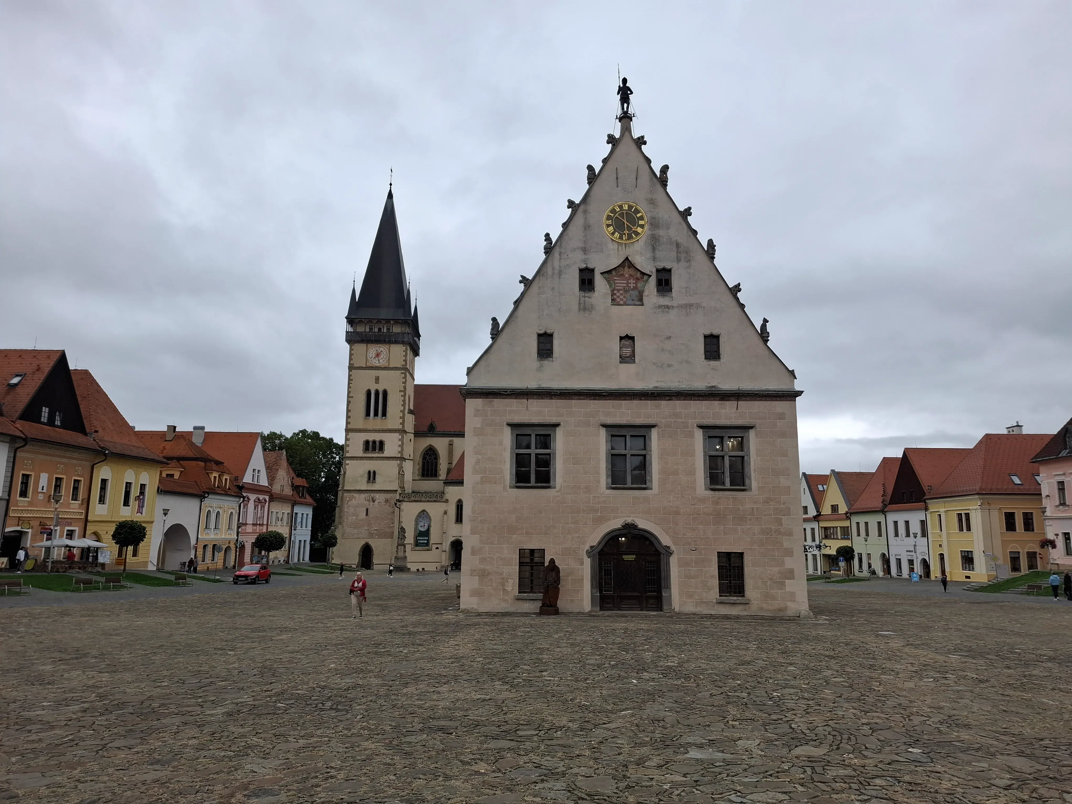 FOTO: Goticko-renesanční radnice na náměstí Bardějova.