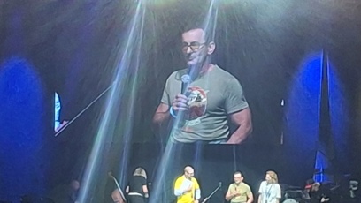 FOTO: Během večera na uznávanou odbornicí na jadernou energetiku zavzpomínal i Ondřej Vetchý.