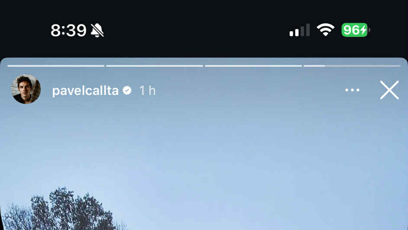 FOTO: Calta měl velké štěstí, hrozil mu pád do lesa.