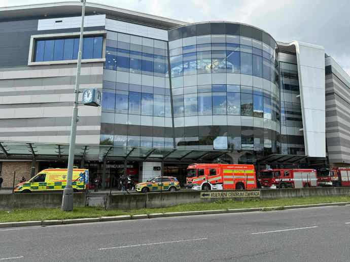 FOTO: Nehoda na Chodově.