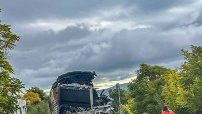 FOTO: Vlaky se srazily na východě Slovenska.