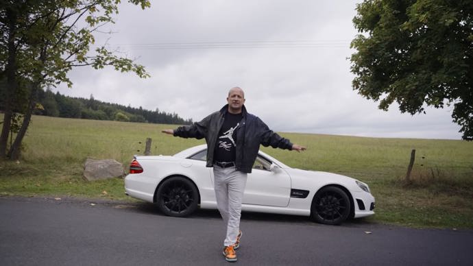 FOTO: Martin Kocián natočil klip s Janou Vopěnkovou.