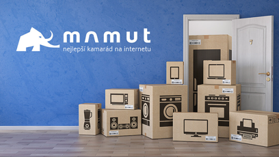 FOTO: Zkrachovalý e-shop Mamut.