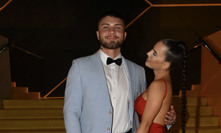 Marek Valášek se svou partnerkou Bárou.