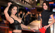 Nikola Lauberová a moderátorka pořadu Naked Attraction Monika Timková. 