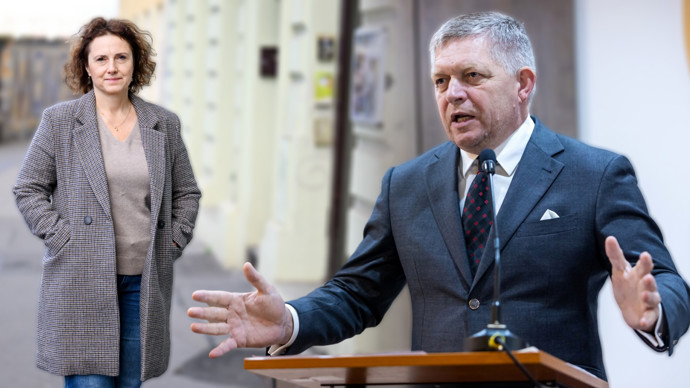 FOTO: Mauréry zkritizovala Fica.