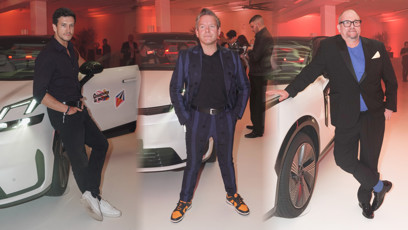 FOTO: Celebrity dorazily do nového showroomu v Čestlicích.