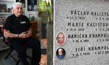 Hrob Jiřího Krampola má konečně finální podobu.